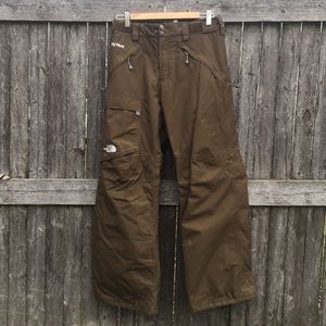 Men’s North Face Ski Pants Size S Brown